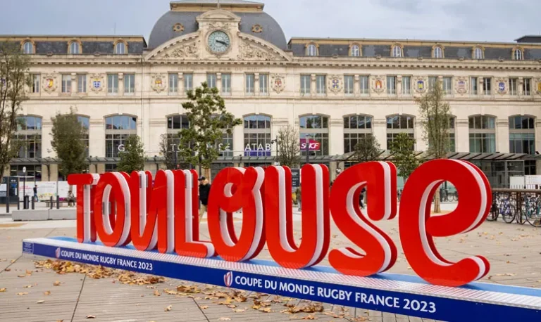 illustration de la coupe du monde de rugby à toulouse